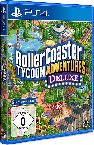 RollerCoaster Tycoon Adventures Deluxe Cover