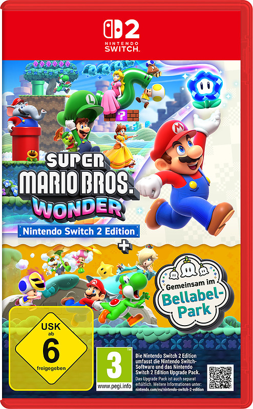 Super Mario Bros. Wonder + Bellabel-Park Cover