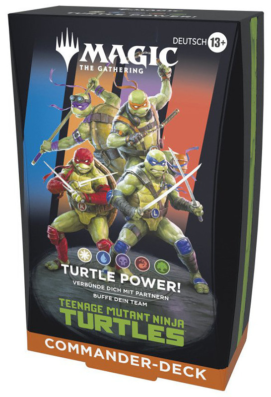 MTG - TMNT Commander Deck Turtle Power! (DE) Cover