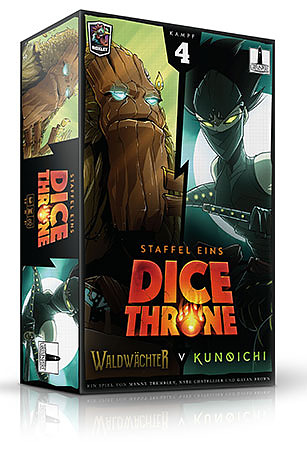 Dice Throne: Waldwächter vs. Kunoichi Cover