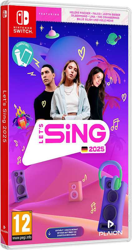 Let's Sing 2025 (AT-PEGI) Cover