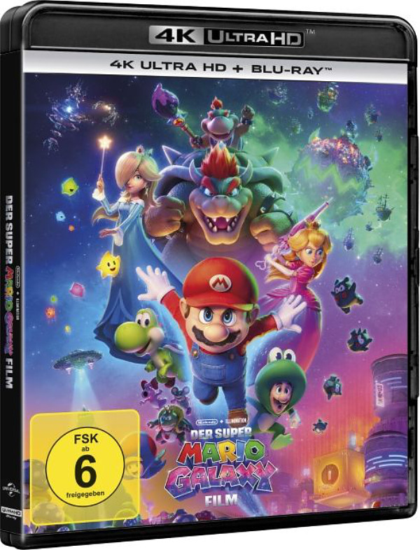 Der Super Mario Galaxy Film (4K-UHD + Blu-Ray) Cover