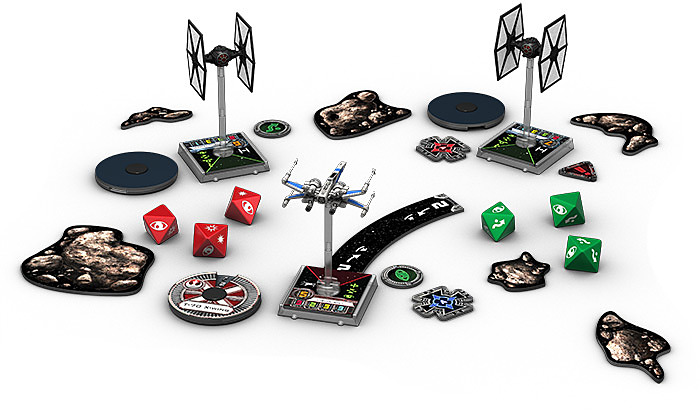 Star Wars X-Wing Grundspiel Das Erwachen der Macht Rueckseite