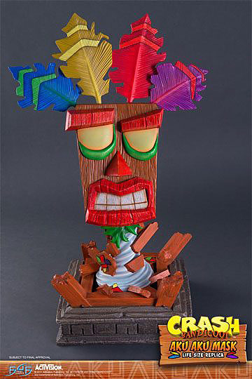Crash Bandicoot Aku Aku Maske Cover