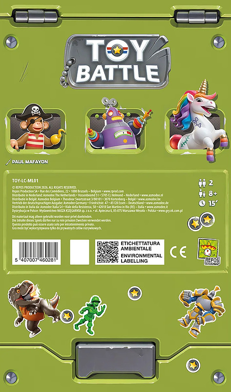 Toy Battle - La Croisette Rueckseite