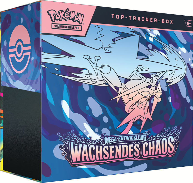Pokemon ME04 Wachsendes Chaos Top Trainer Box Cover