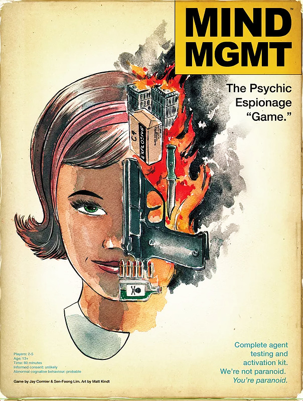 Mind MGMT: The Psychic Espionage (Englisch) Cover