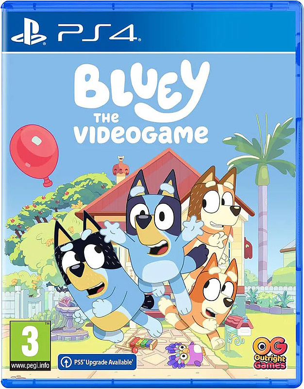 Bluey: the Videogame (PEGI) Cover
