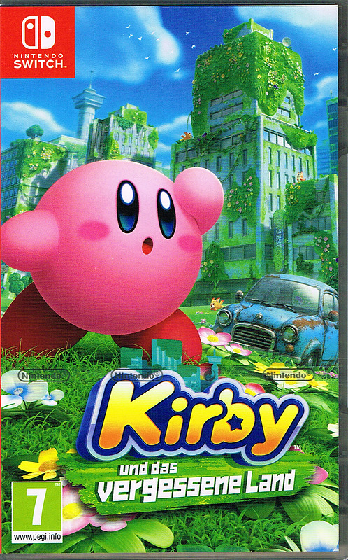 Kirby und das vergessene Land (AT-PEGI) Cover