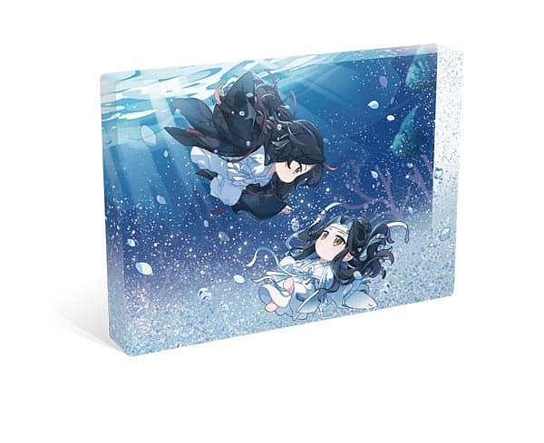 GoDC Acryl Stand Glitzer Wei & Lan Chibi Cover