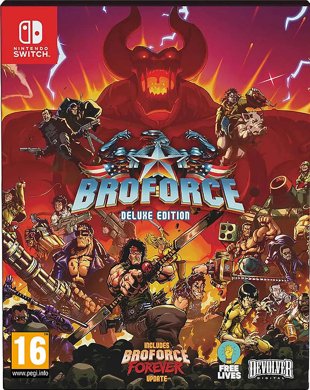 Broforce Deluxe Edition(PEGI) Cover