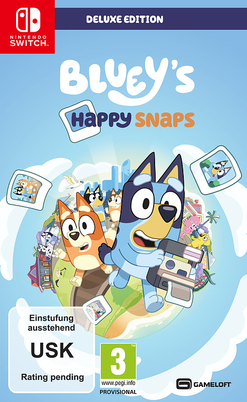 Bluey's Happy Snaps Deluxe Edition Cover