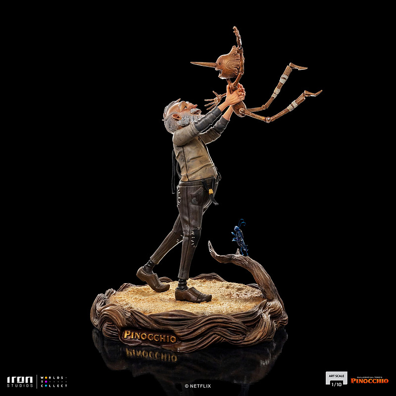 Pinocchio Art Scale Statue 1/10 Gepeto & Pinocchio Cover