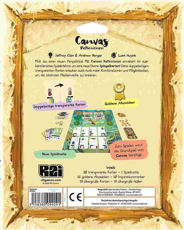 Canvas - Reflexionen Rueckseite