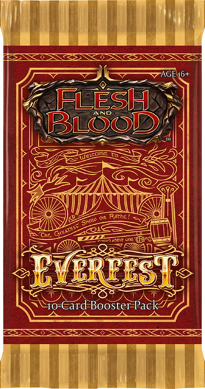 Flesh & Blood-Everfest First Edition Booster Cover