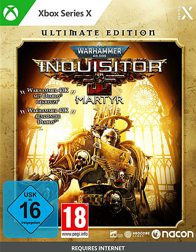 Warhammer 40.000: Inquisitor Martyr Ultimate Ed. Cover