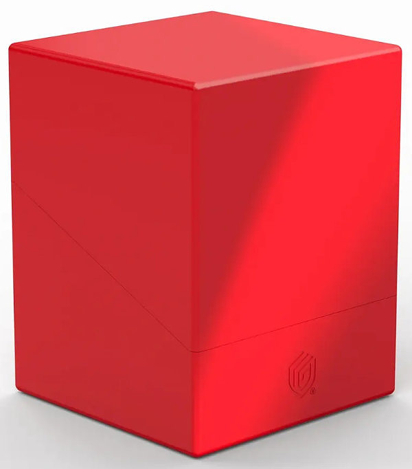 Ultimate Guard Deck Box 100+ - Solid Red Cover