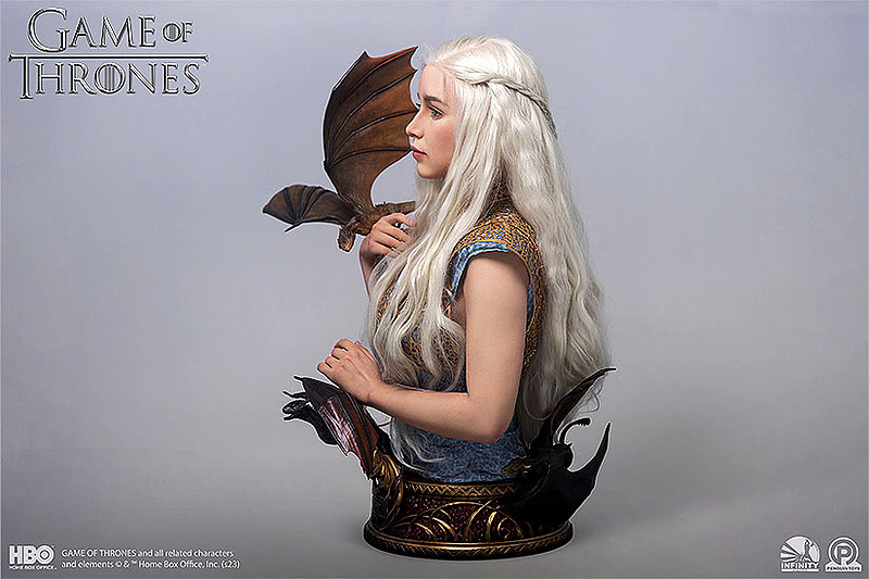 Game of Thrones PVC Statue 1/1 Mother of Dragons Rueckseite