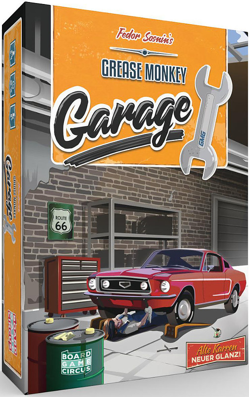 Grease Monkey Garage Cover