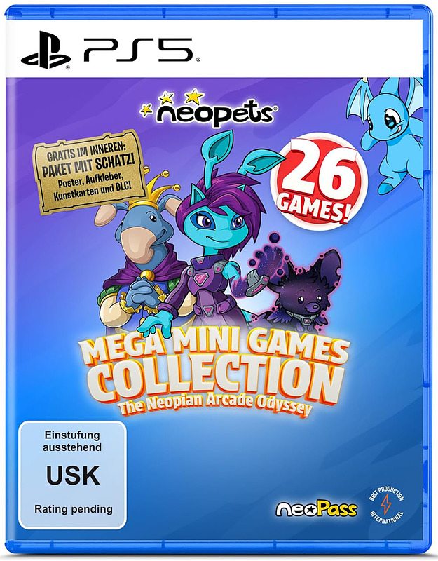 Neopets Mega Minigames Collection Day 1 Edition Cover