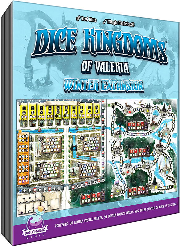 Dice Kingdoms of Valeria: Winter (Englisch) Cover