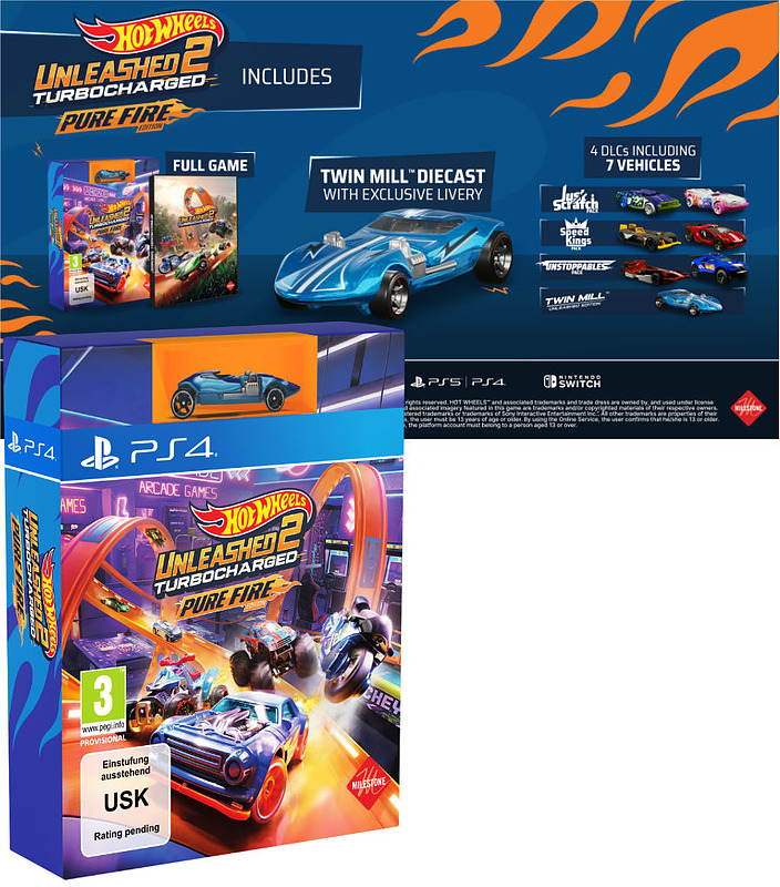 Hot Wheels Unleashed 2 Turbocharged Pure Fire Ed. Cover