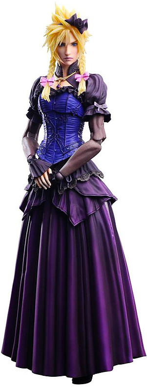 FF7 Remake Play Arts Kai Actionfigur Cloud Strife Cover