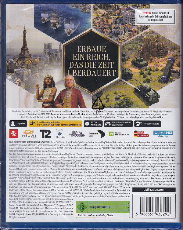 Civilization 7 Rueckseite