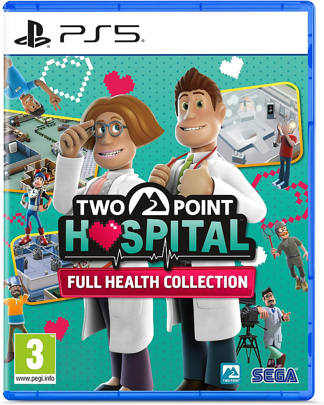 Two Point Hospital: Full Health Collection (PEGI) Cover