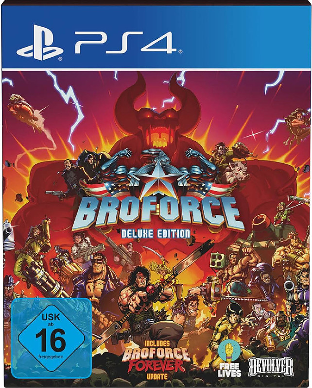 Broforce Deluxe Cover