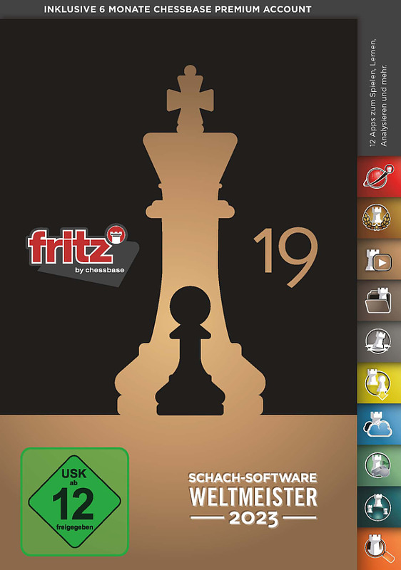Fritz 19 - Schach-Software-Weltmeister 2023 Cover