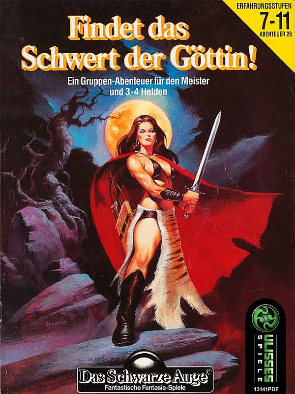 DSA1: Finde das Schwert der Göttin Cover