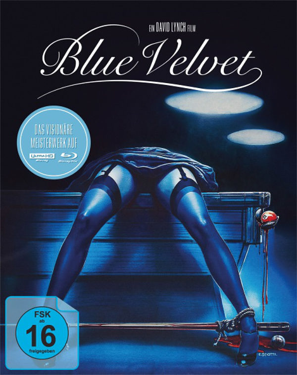 Blue Velvet Mediabook A (4K-UHD + 2 Blu-rays) Cover
