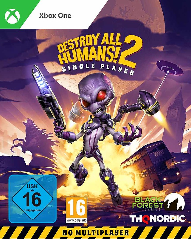 Destroy All Humans! 2: Reprobed Cover