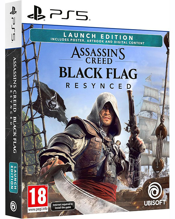 Assassin's Creed Black Flag Resynced Launch Edition Cover