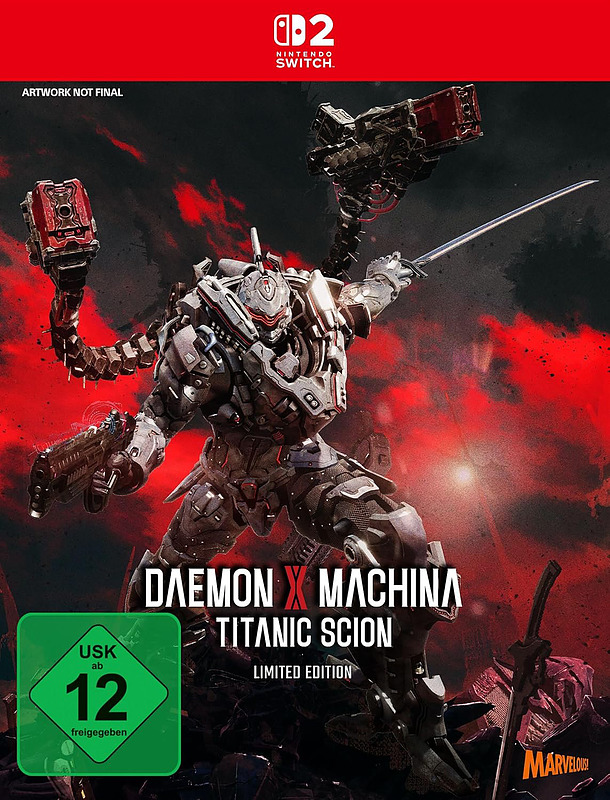 Daemon X Machina - Titanic Scion Limited Edition Cover