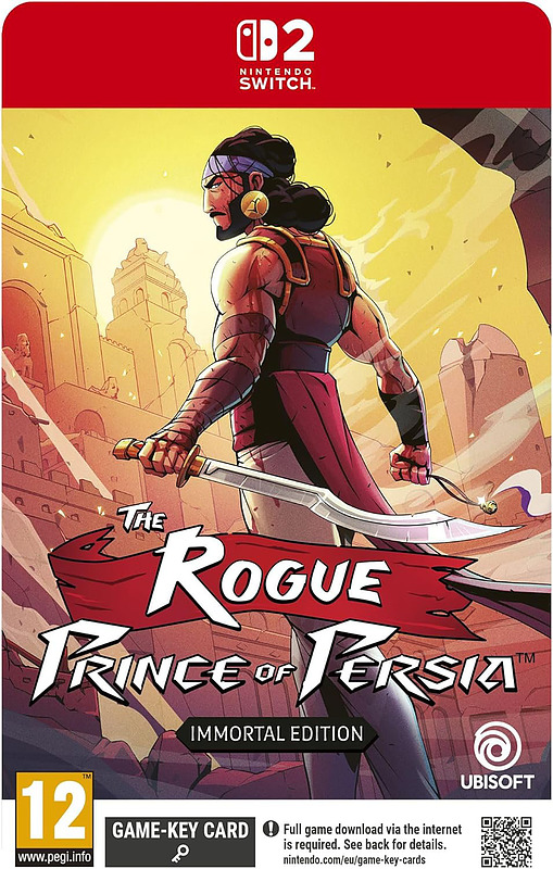 The Rogue Prince of Persia Immortal Edition (PEGI) Cover