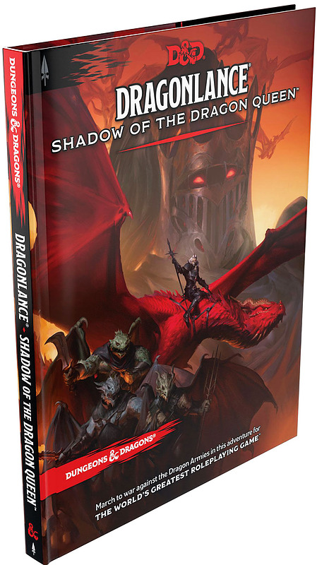 D&D Dragonlance Shadow of the Dragon Queen HC Cover