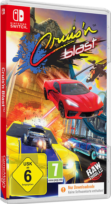 Cruis'n blast (Code in a box) Cover
