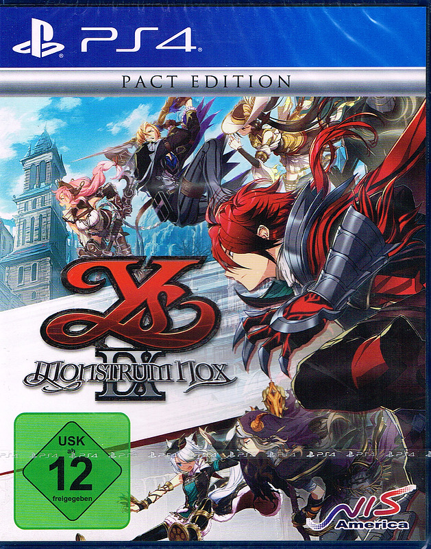 Ys IX: Monstrum Nox Pact Edition + 3 Boni Cover