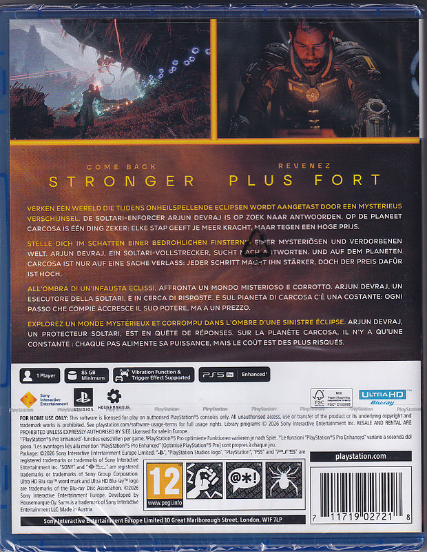 Saros Day 1 Edition + DLC (AT-PEGI) Rueckseite