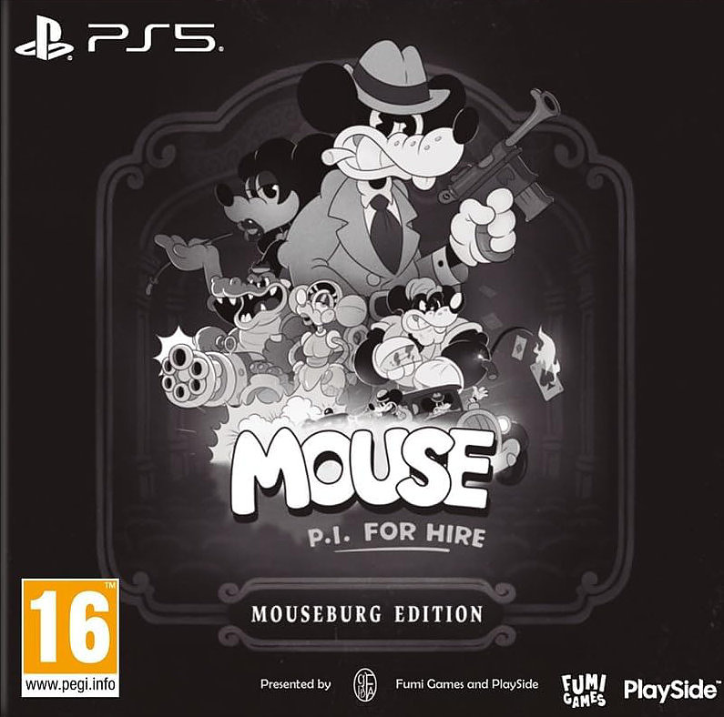 Mouse: P.I. for Hire Mouseburg Edition (PEGI) Cover