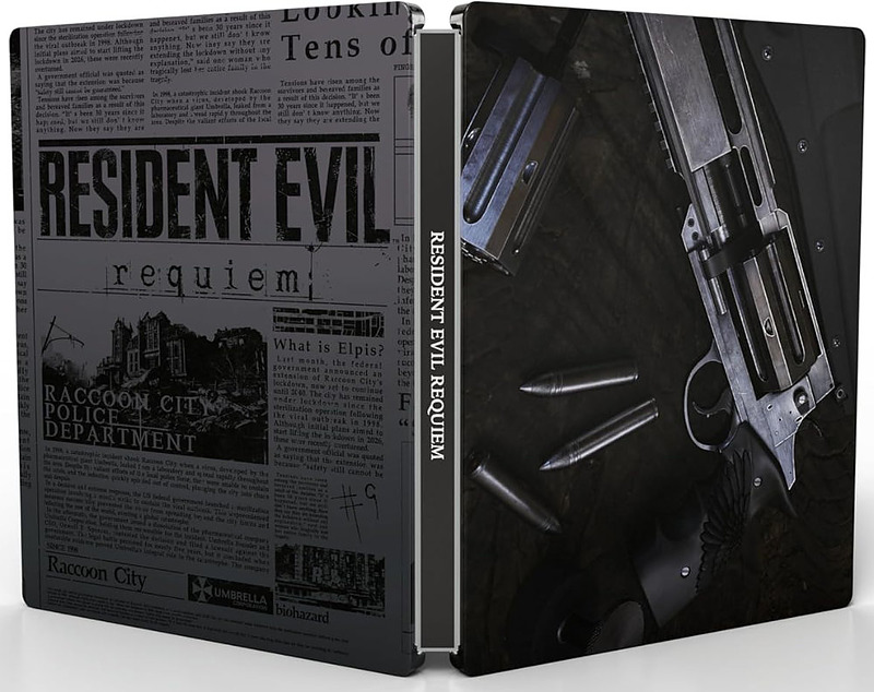 Resident Evil Requiem Deluxe Steelbook (PEGI) Rueckseite