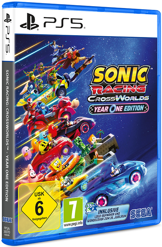 Sonic Racing: Crossworlds Year 1 Edition Cover