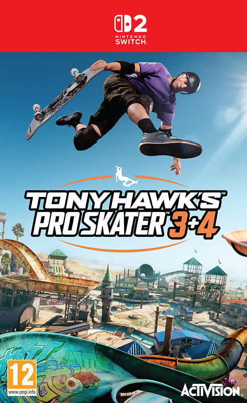 Tony Hawk's Pro Skater 3+4 (AT-PEGI) (CiB) Cover