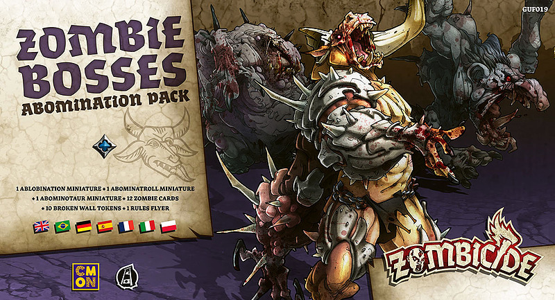 Zombicide: Black Plague - Zombie Bosses Cover