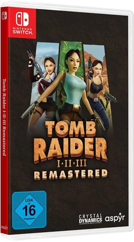 Tomb Raider 1-3 Remastered Collection Standard Ed. Cover
