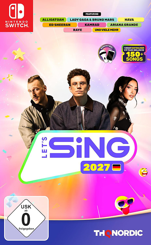 Let's Sing 2027 - mit deutschen Hits Cover