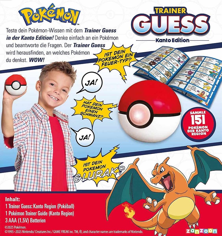 Pokemon Trainer Guess - Kanto Edition Rueckseite