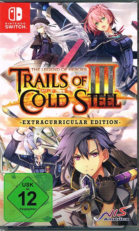 The Legend of Heroes: Trails of Cold Steel 3 Cover